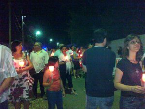 Fiaccolata a Margherita