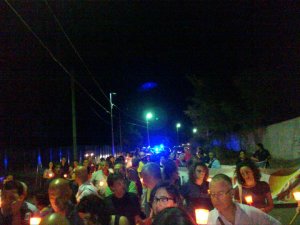 Manifestanti a Margherita