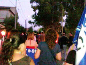 Margherita "invasa" da manifestanti in sua difesa