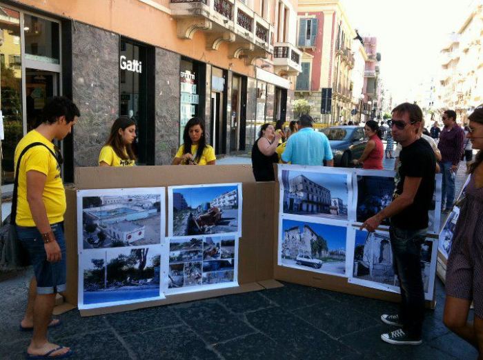 Iniziativa di Stanchi dei Soliti sul degrado urbano nel 2011
