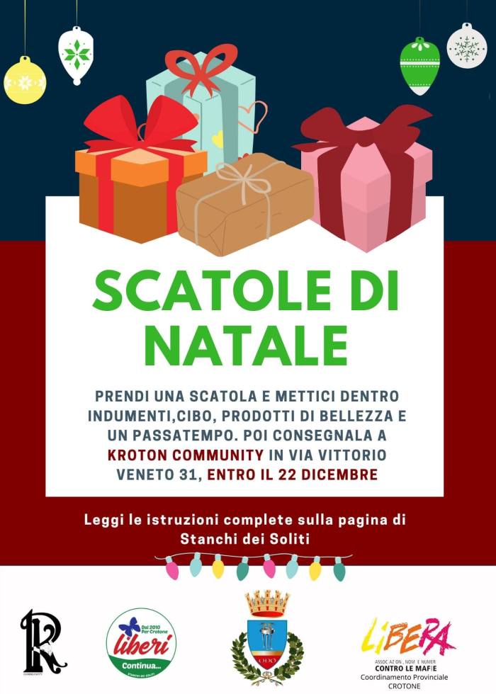 SCATOLE DI NATALE: UN’INIZIATIVA PER CHI HA DAVVERO&nbsp;BISOGNO
